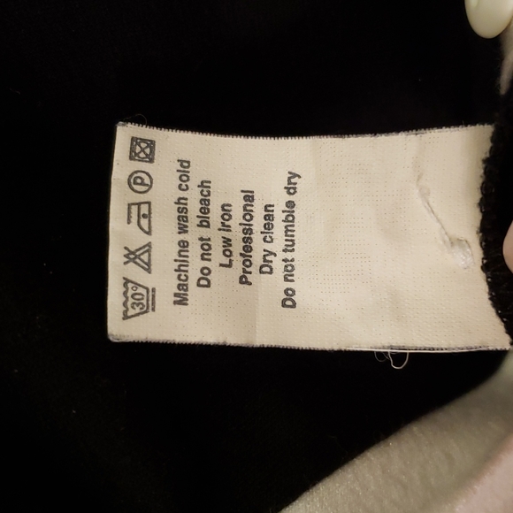 COTE FEMME Cardigan & Tank Top Set, Ultra soft & Stretchy 3/4 Sleeve Black White - Picture 7 of 7